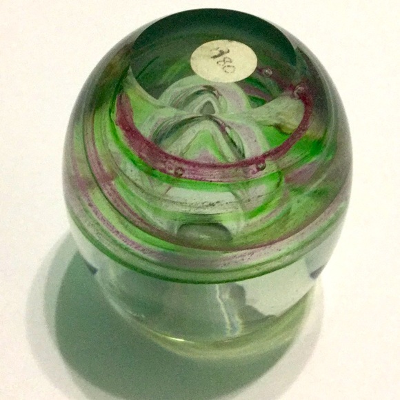 Vintage Ngwenya Glass Swirl Glass Candlestick - Picture 5 of 5